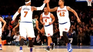 Thomas y Anthony, antes compañeros, ahora luchan por el trabajo. Foto: nba.com