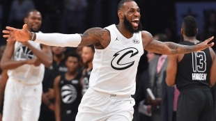 Lebron James, en el último All-Star