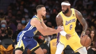 LeBron James, jugador de Los Angeles Lakers.