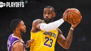 LeBron James, estrella de Los Angeles Lakers.