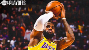 LeBron James, estrella de Los Angeles Lakers.