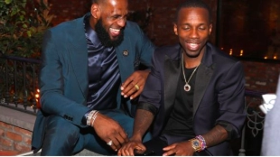LeBron James, junto a Rich Paul.