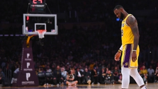 Los Lakers de LeBron James, eliminados ante Utah Jazz.