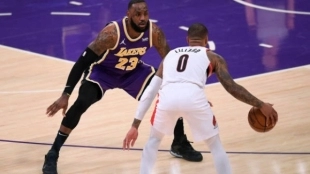 Los Angeles Lakers y Portland Trail Blazers, grandes protagonistas del final de la Regular Season.