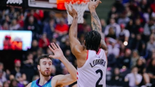 Kawhi Leonard, estrella de Toronto Raptors. Foto: @Raptors.
