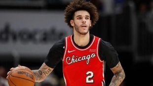 Lonzo Ball, jugador de Chicago Bulls.