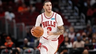 Lonzo Ball, importancia en dinámica ganadora de Chicago Bulls. Foto: gettyimages