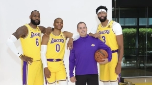Los Angeles Lakers, principal favorito para dominar la Conferencia Oeste.