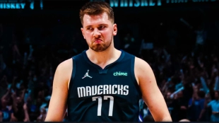 Luka Doncic, estrella de Dallas Mavericks. 