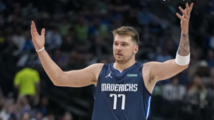 Luka Doncic, estrella en playoffs NBA 2022. Foto: gettyimages