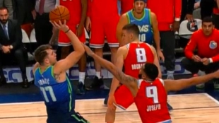 La jugada decisiva del Mavs-Kings con Doncic y Joseph como protagonistas.