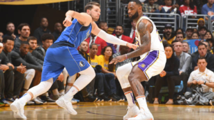 Luka Doncic, líder de la NBA en triples-dobles. Foto: gettyimages