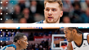 Luka Doncic y Kawhi Leonard, los dos protagonistas del choque. Foto: @dallasmavs 