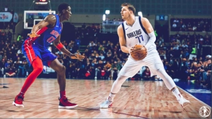Luka Doncic, estrella de los Mavs.