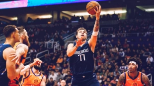 Luka Doncic, estrella de los Mavs.
