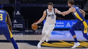 Luka Doncic, historia triple-doble. Foto: gettyimages