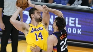 Marc Gasol vuelve a la rotación. Foto: gettyimages