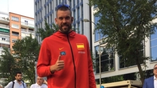 Marc Gasol, jugador de la Selección Española.