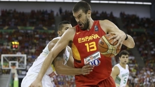 Gasol será el líder en el campo del seleccionado español. Foto: fiba.com