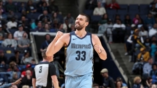 Marc Gasol, jugador de Memphis Grizzlies.