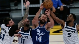 Marc Gasol, jugador de Los Angeles Lakers.