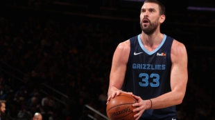 Marc Gasol, estrella de Memphis Grizzlies.