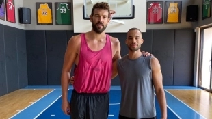Marc Gasol, jugador de Toronto Raptors. Foto: @miketorrescu