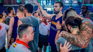 Último entrenamiento de la Selección en territorio nacional.