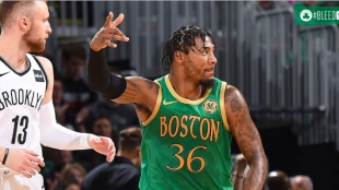 Los Celtics ganaron a los Nets en el TD Garden.
