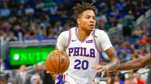 Markelle Fultz, jugador de los Sixers.