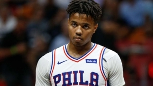 Markelle Fultz, jugador de Philadelphia 76ers.