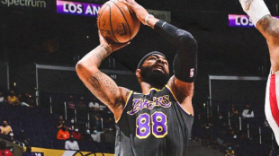 Markieff Morris, jugador de Los Angeles Lakers. 