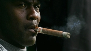 Michael Jordan, estrella de la NBA.