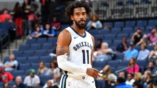 Mike Conley, jugador de los Grizzlies. Foto: NBA.com