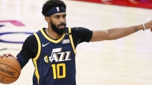 Mike Conley, jugador de Utah Jazz.