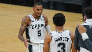 San Antonio Spurs, gran rendimiento 2021. Foto: gettyimages