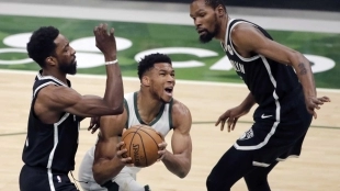 Milwaukee Bucks, lucha primer puesto Conferencia Este. Foto: gettyimages