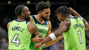 Minnesota Timberwolves, éxito franquicia. Foto: gettyimages