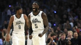 Montrezl Harrell, una de las estrellas de los Clippers.