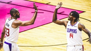 Los Clippers jugaron un partido muy serio en Miami.