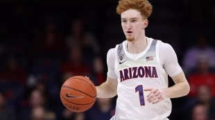 Nico Mannion, elegido en el puesto nº 48 del Draft por Golden State Warriors.