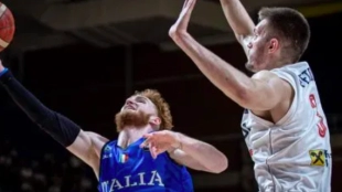 Nico Mannion, jugador de Golden State Warriors y de la Selección Italiana.