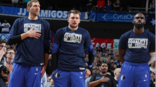 Dirk Nowitzki y Luka Doncic, pasado, presente y futuro de los Mavs.