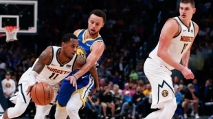 Warriors y Nuggets pelean por ser los reyes de la Conferencia Oeste.