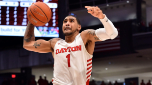 Obi Toppin, con la camiseta de Dayton. 