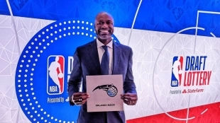 Orlando Magic consiguió la primera selección en la lotería del Draft.