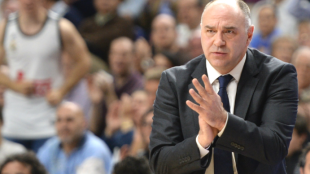 Pablo Laso, entrenador del Real Madrid, en 2014.
