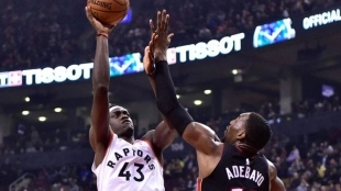 Pascal Siakam y Bam Adebayo, incógnitas a resolver. Foto: gettyimages