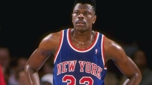 Patrick Ewing, leyenda de la NBA.