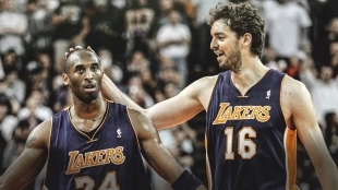 Gasol debutó con un doble-doble. Foto: nba.com